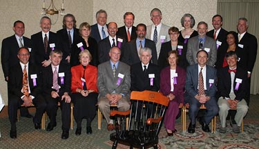 Faculty members celebrating 25 years