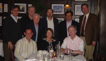 F. Douglas Carr, MD '78, with his former classmates