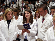 Students at Founders' Day convocation