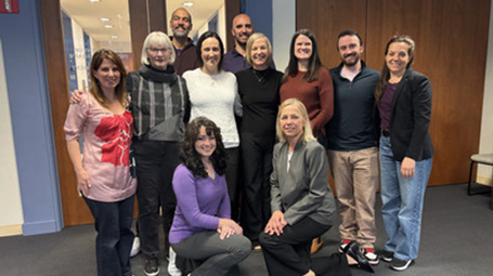 alumni board of directors posing for a photo