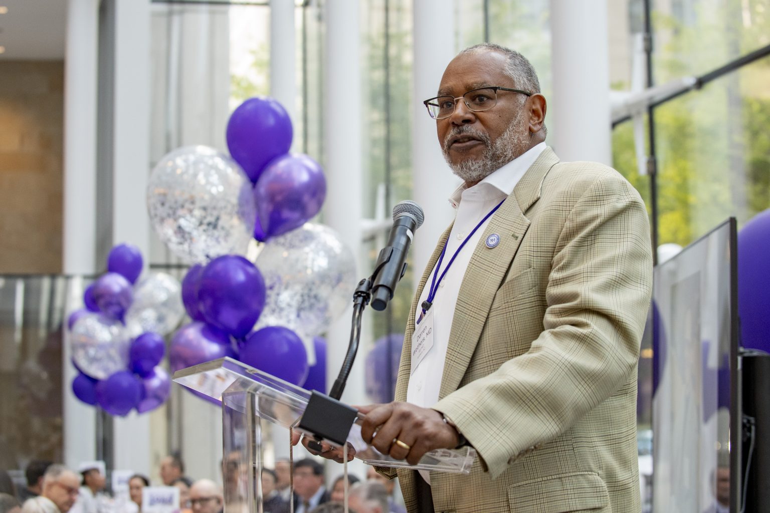 Dr. Wethers at Northwestern University Feinberg School of Medicine Alumni Weekend 2025 “Celebrate in Chicago” event.
