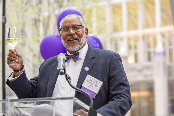 Dr. Wethers at Northwestern University Feinberg School of Medicine Alumni Weekend 2025 “Celebrate in Chicago” event.