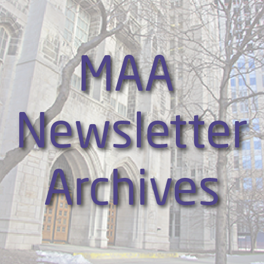 MAA Newsletter Archives