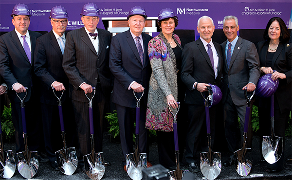 Groundbreaking Launches Simpson-Querrey Biomedical Research Center