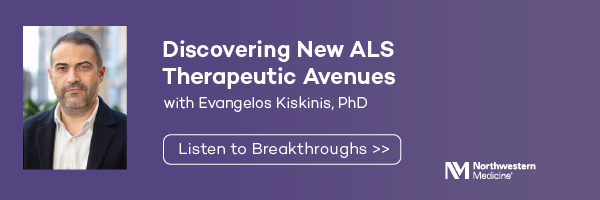 Discovering New ALS Therapeutic Avenues with Evangelos Kiskinis, PhD