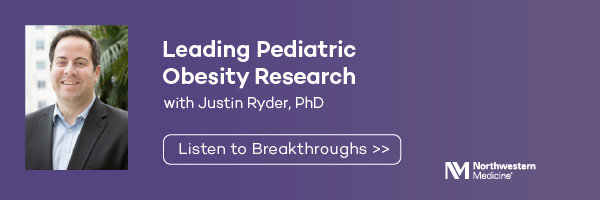 Leading Pediatric Obesity Research with Justin Ryder, PhD