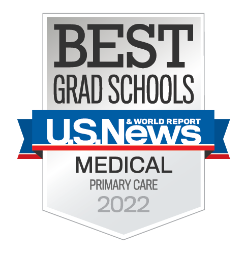 2022 U.S. News Best Grad Schools  Medical Primary Care Badge