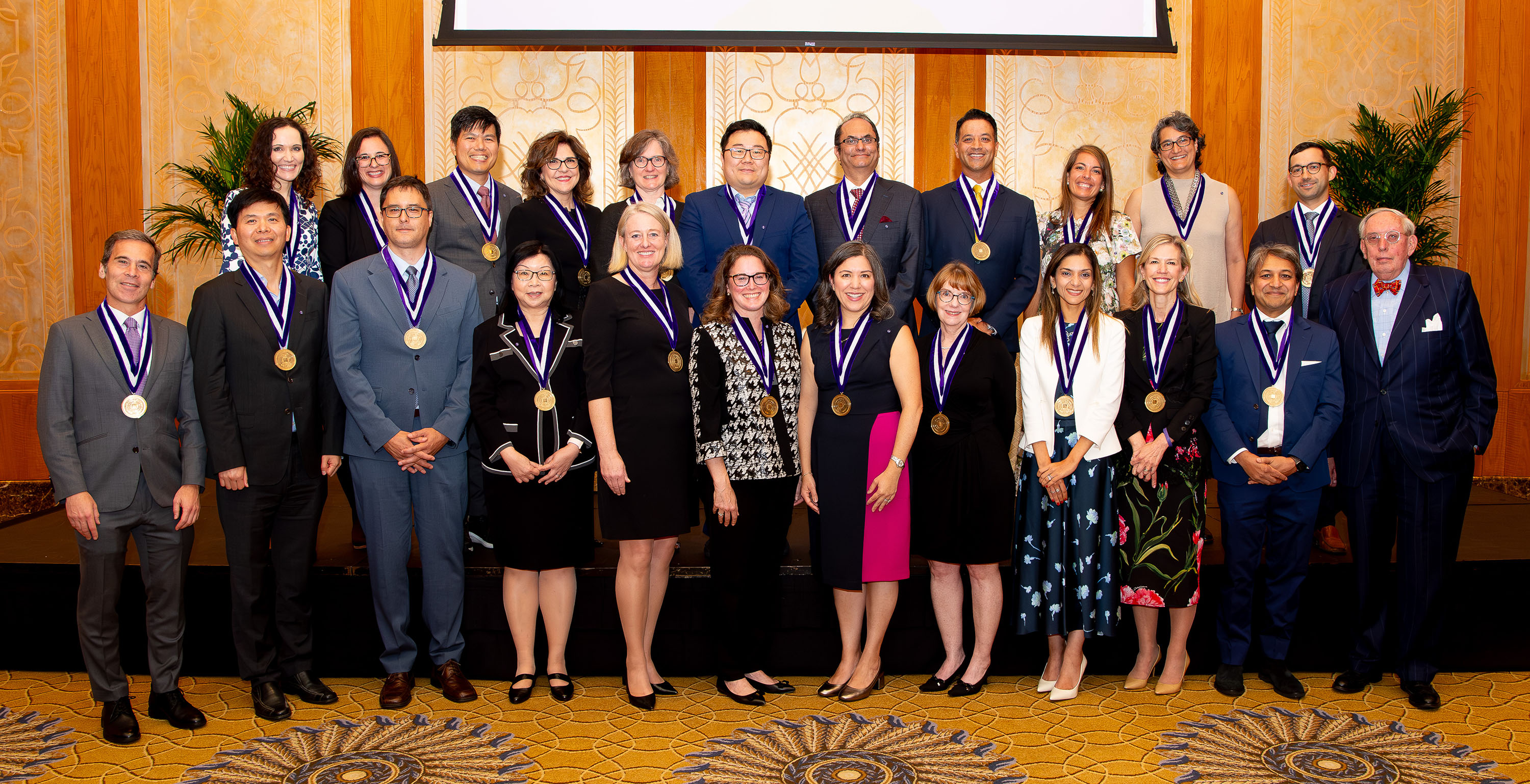 Faculty investiture group photo