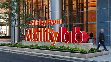 The sign outside the AbilityLab