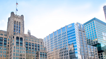 The Ward building by Northwestern Memorial Hospital