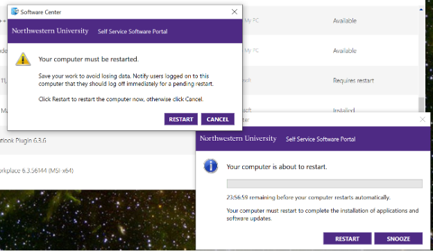 Software Center Screenshot