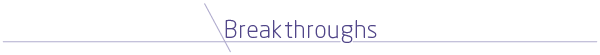 Breakthroughs, the newsletter of the Feinberg School of Medicine Research Office