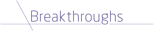 Breakthroughs, the newsletter of the Feinberg School of Medicine Research Office