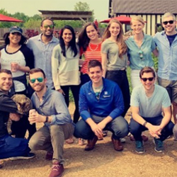 Residents on the senior trip.