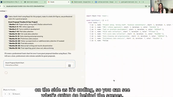 screenshot of code