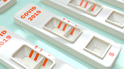 three COVID-19 antigen tests