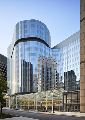 exterior of Simpson Querrey Biomedical Research Center