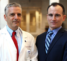 Joseph Bass, MD/PhD, and Ronald Ackermann, MD/MPH