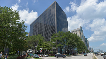 External facade of Rubloff Building