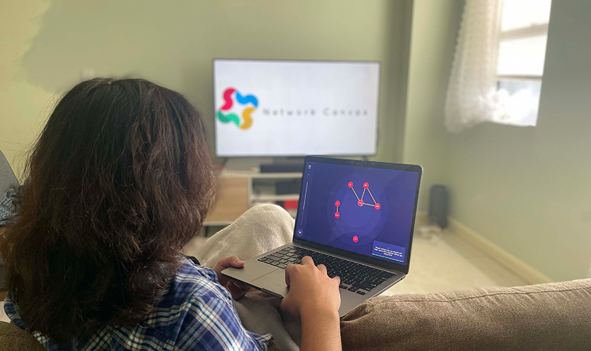 Participant using Fresco