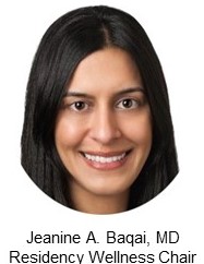 Jeanine A. Baqai, MD, Residency Wellness Chair