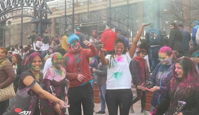 Members of the South Asian Students Association in PT