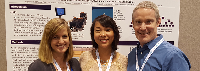 NU DPT 2016 Graduates, Kim Sipple, PT, DPT and Crystal Liang, PT, DPT presented their work in Anaheim, CA at the Combined Sections Meeting of the APTA, 2016.
