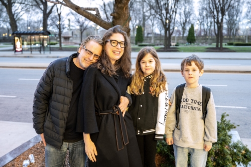 Cornelia Tischmacher reunited with family