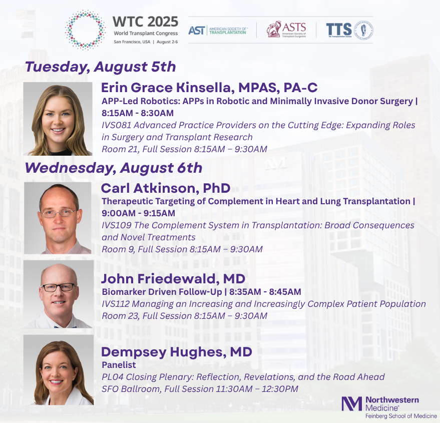 WTC 2025 Invited Presentations